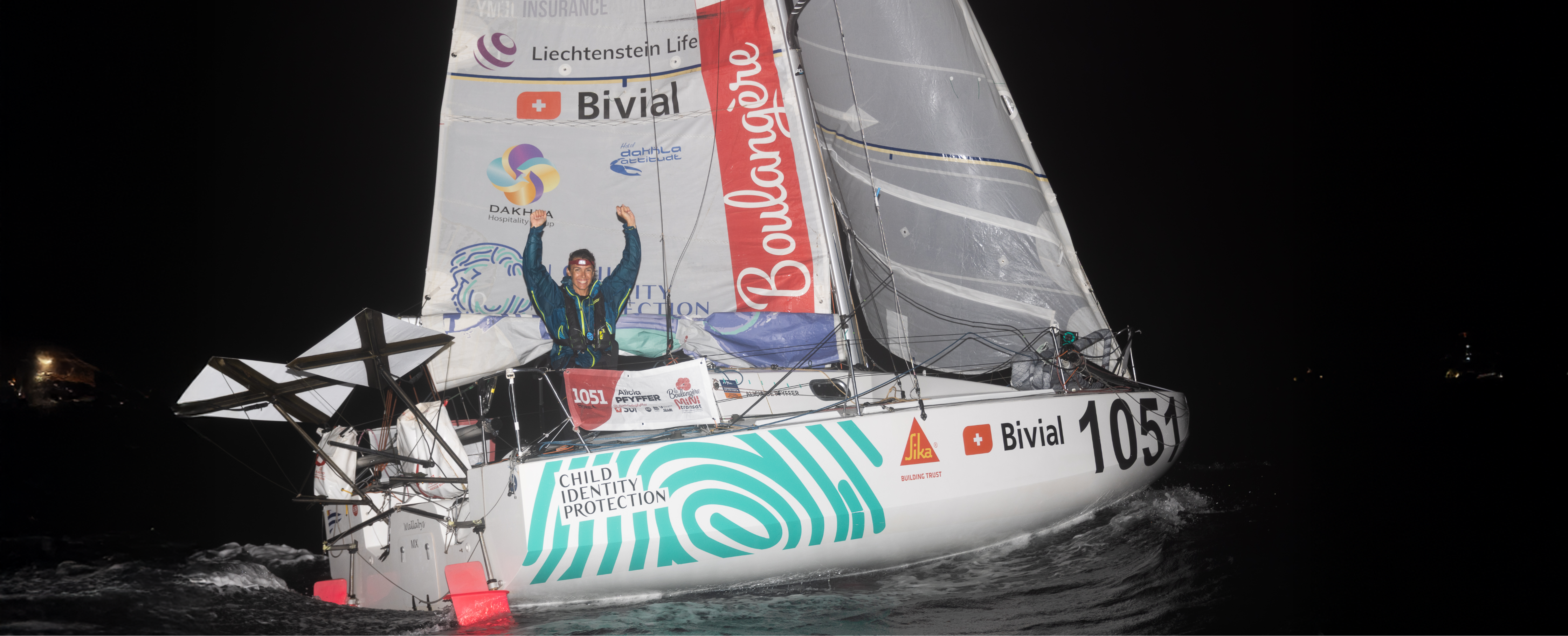Bivial feiert Alicia de Pfyffers Top-10-Finish bei der Mini Transat